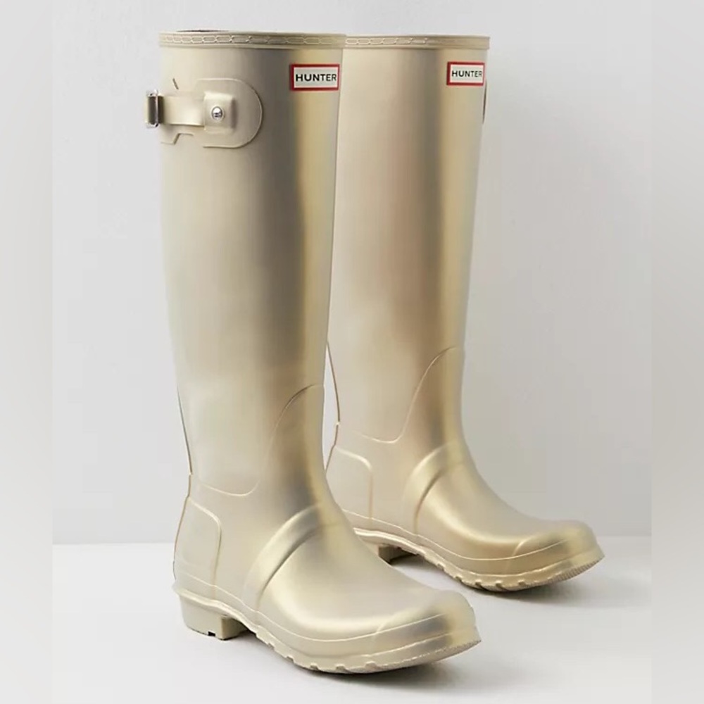 Hunter Tall Nebula Rain Boots - AS IS - See description